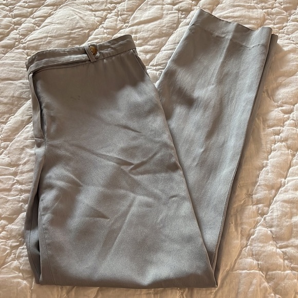 CELINE Paris 100% Silk Trousers X Bergdorf Goodman Vintage - Picture 13 of 14